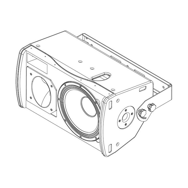 SOPORTE HORIZONTAL BLANCO PARA PF-10+ MKII AUDIOCENTER