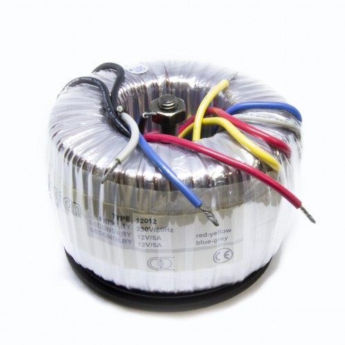 TRANSFORMADOR TOROIDAL 12012 (2x12V/2x5A)