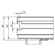 PLTS-1x0.5 TARIMA 1x0.50m 750kg/m² NEGRA CONTESTAGE
