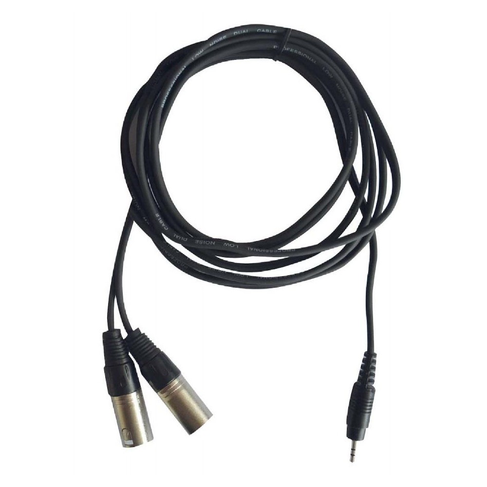 Cable Mini Jack 3.5mm/XLR para cámara System 10