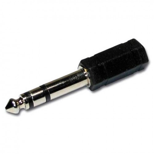 ADAPT. MINI JACK HEMBRA 3.5mm ST - JACK 6.3mm ST