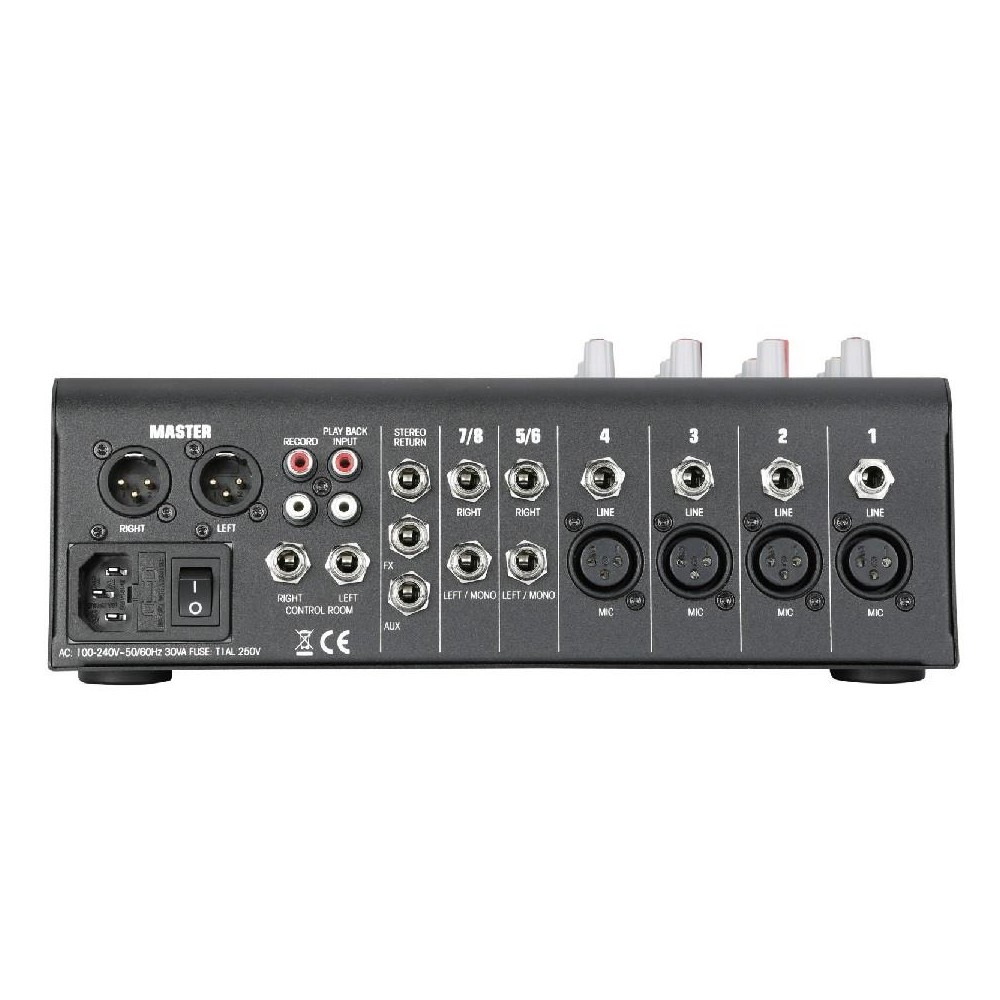 MPX-8 MESA DE MEZCLAS 8CH DSP / USB / SD / BLUETOOTH AUDIOPHONY - Power  Light