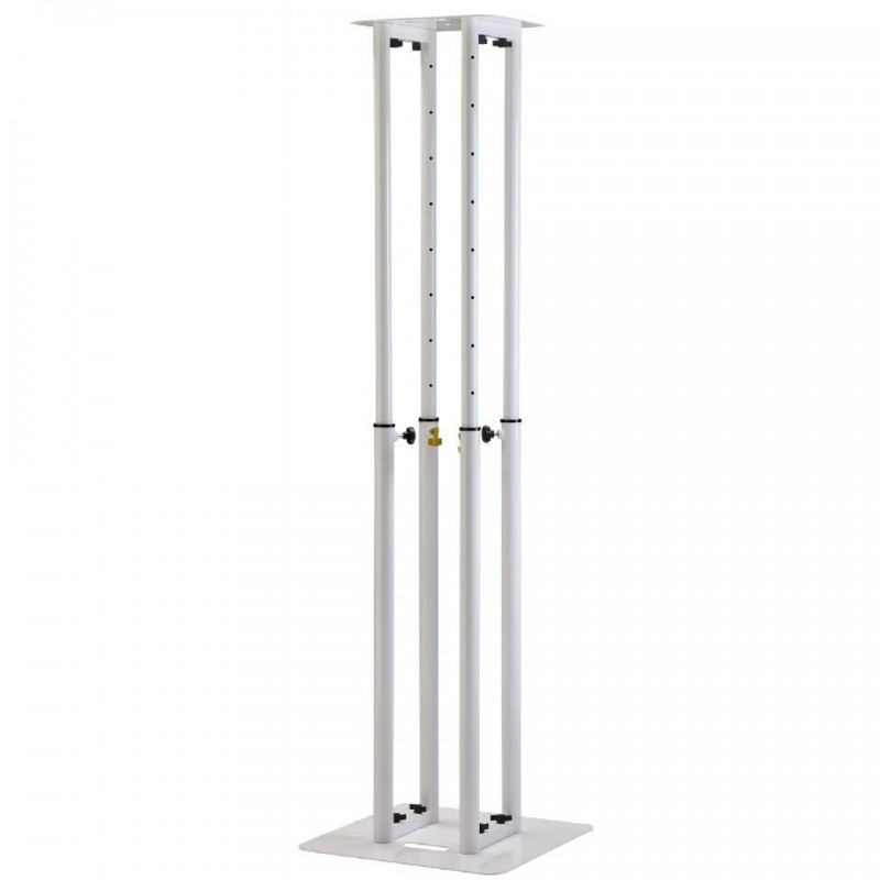 TOTelW TOTEM BLANCO TELESCÓPICO 1m A 1.8m + TELA CONTESTAGE