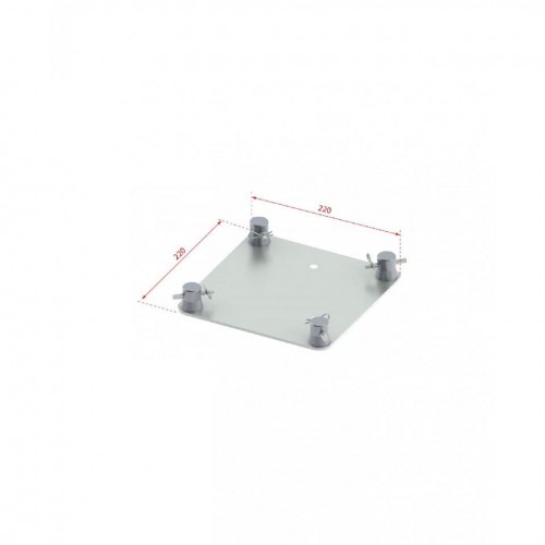 DECO22Q-EM-B1 PLACA BASE 22x22cm TRUSS CONTESTAGE