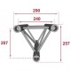 PT29-071 TRUSS TRIANGULAR 290mm 0.71 cm CONTESTAGE