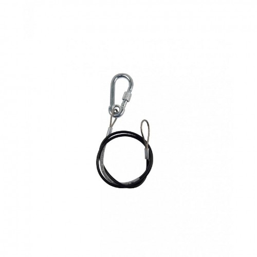 CABLE ACERO SEGURIDAD SC40B 2mm - 60cm NEGRO CONTESTAGE