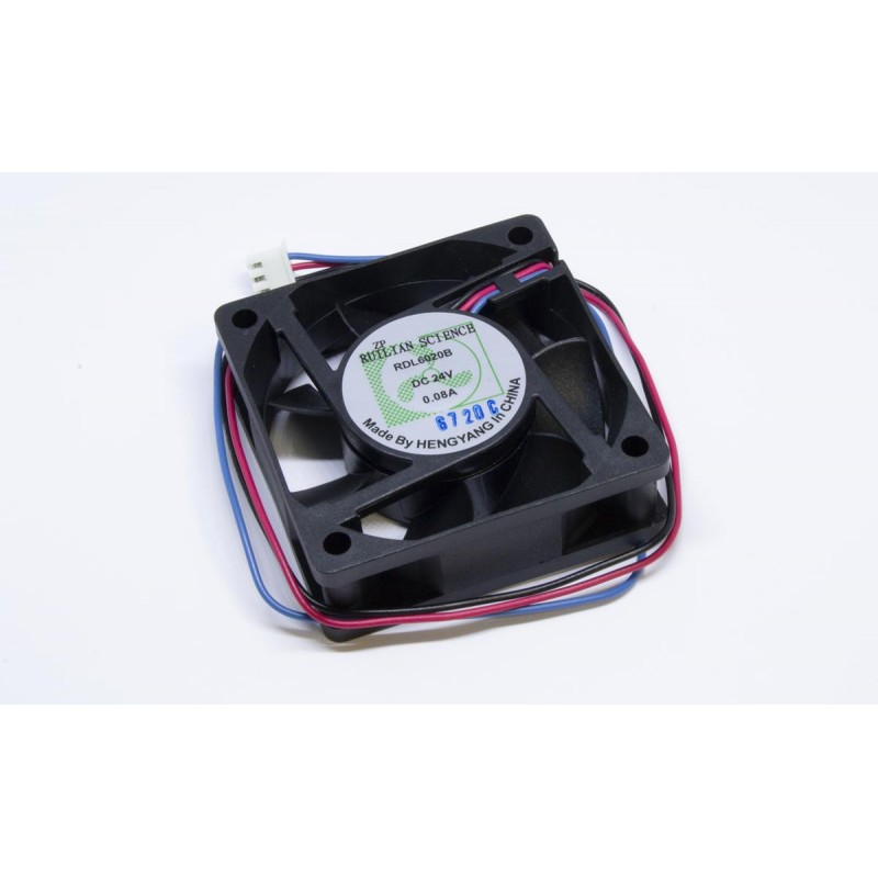 VENTILADOR (in head) 60X60mm (24v/0,08a, 3 CABLES)
