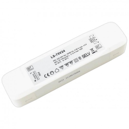 FUENTE ALIMENTACIÓN CONMUTADA LED - 24Vdc / 75W