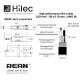 CABLE 1 MINI JACK 3.5 ST A 2 JACK 6.3  MONO 3m PREMIUM HILEC