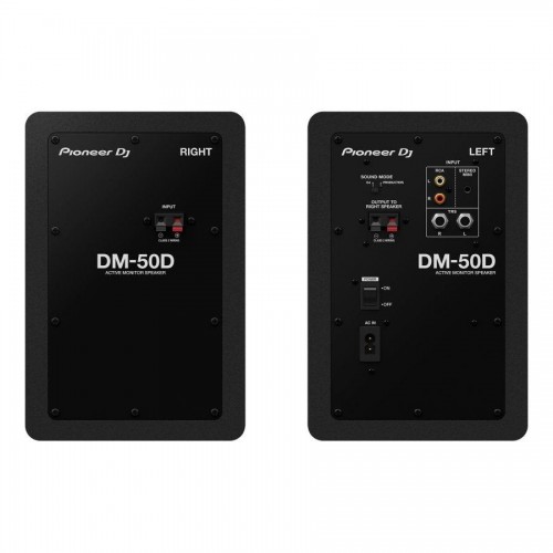DM-50D MONITORES DE ESTUDIO NEGRO PIONEER DJ