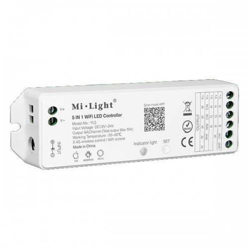 WL5 CONTROLADOR TIRA LED WIFI 5en1 MIBOXER