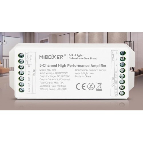 PA5 AMPLILED 5CH MIBOXER