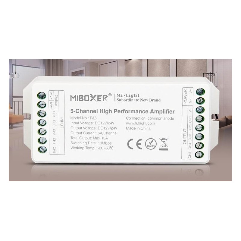 PA5 AMPLILED 5CH MIBOXER