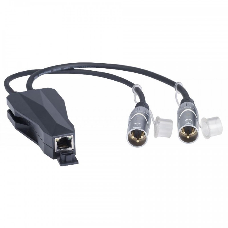 CONVERTIDOR DANTE RJ45 - XLR 3P AUDIOPHONY