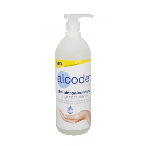 GEL HIDROALCOHÓLICO DTL-ALCODET 1L DOSIFICADOR (1H1)