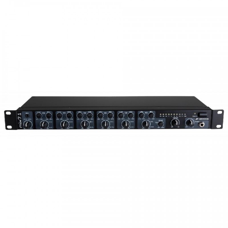 MIX 7.1 MEZCLADOR 7 CANALES (6 MIC o 6 LINE) JBSYSTEMS