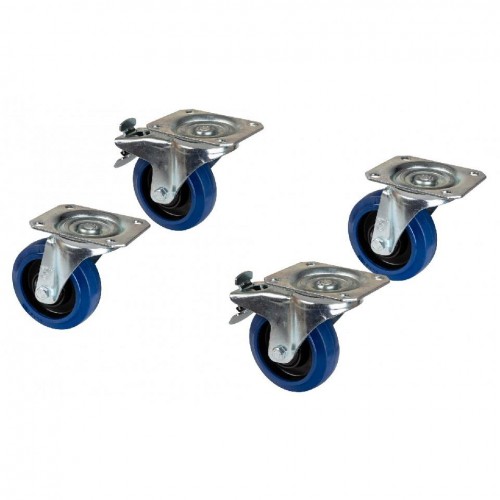 SET 4x RUEDAS PARA TABLEROS JBSYSTEMS