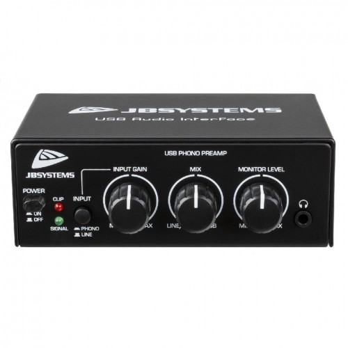 PREAMPLIFICADOR USB AUDIO INTERFACE JBSYSTEMS