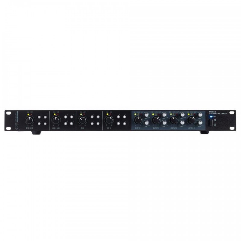 MX44 MEZCLADOR - 4 ENTRADAS / 4 SALIDAS AUDIOPHONY