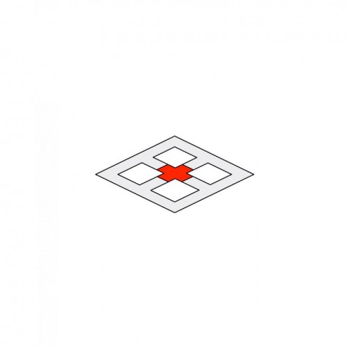 DUO29-05 CRUZ BLK 4 VÍAS 90º CONTESTAGE