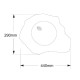STONE60 ALTAVOZ PIEDRA GRANITO IP66 60W 8" 100V AUDIOPHONY