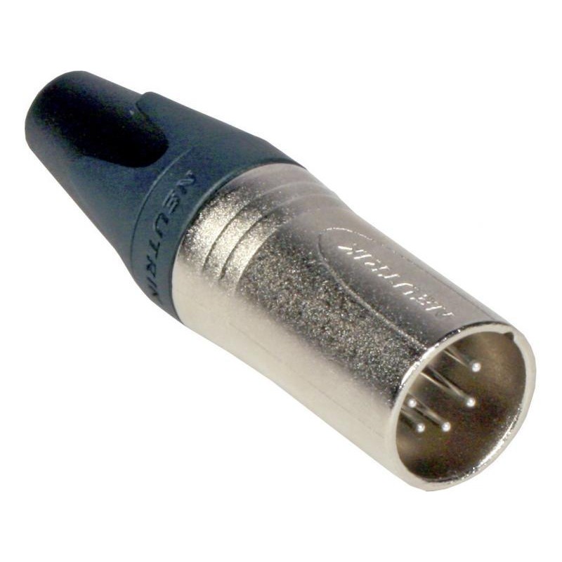 NC5MXX CONECTOR XLR 5P MACHO NEUTRIK