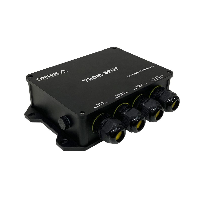 VRDM-SPLIT DMX RDM 1x ENTRADA - 2x SALIDA - IP66